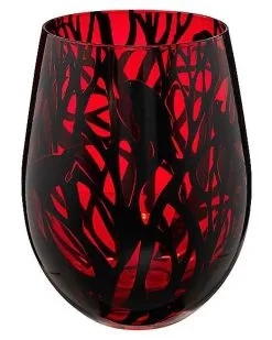Spirit Halloween Gothic Noir Raven Stemless Glass - 18 Oz.
