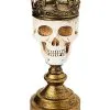 Spirit Halloween Crowned Skull Candle Holder -Spirit Halloween Boutique 01564491 a