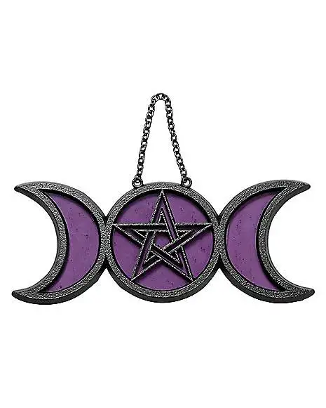 Spirit Halloween Mystical Arts Moon Phase Glass Sign 3 Spirit Halloween Mystical Arts Moon Phase Glass Sign