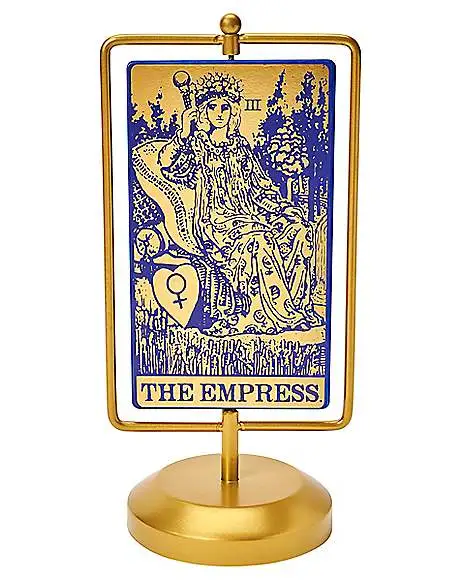 Spirit Halloween Spinning Tarot Card Tabletop Sign 3 Spirit Halloween Spinning Tarot Card Tabletop Sign