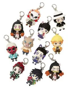 Spirit Halloween Demon Slayer Figural Bag Clip Blind Pack
