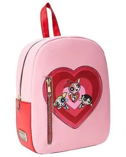Spirit Halloween Pink Powerpuff Girls Mini Backpack -Spirit Halloween Boutique 01595107 c