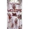 Spirit Halloween Bloody Handprints Welcome Door Cover 2 Spirit Halloween Bloody Handprints Welcome Door Cover -Spirit Halloween Boutique 01597731 a