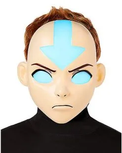 Spirit Halloween Aang Half Mask - Avatar: The Last Airbender