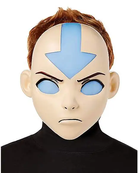Spirit Halloween Aang Half Mask - Avatar: The Last Airbender 4 Spirit Halloween Aang Half Mask - Avatar: The Last Airbender - Image 2