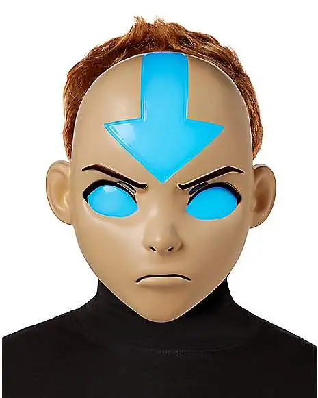 Spirit Halloween Aang Half Mask - Avatar: The Last Airbender 5 Spirit Halloween Aang Half Mask - Avatar: The Last Airbender - Image 3