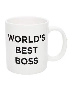Spirit Halloween World's Best Boss Coffee Mug - 20 Oz.