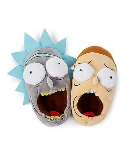 Spirit Halloween Rick And Morty Slippers -Spirit Halloween Boutique 03516663 c