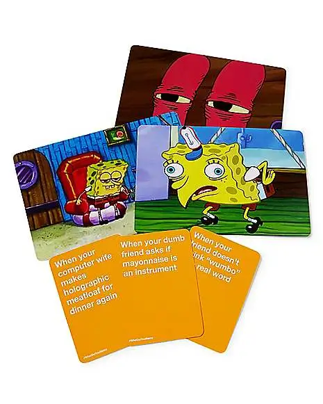 Spirit Halloween What Do You Meme SpongeBob Expansion Pack 5 Spirit Halloween What Do You Meme SpongeBob Expansion Pack - Image 3