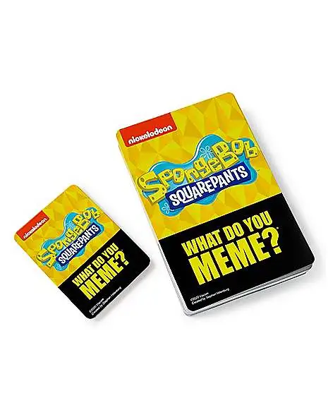 Spirit Halloween What Do You Meme SpongeBob Expansion Pack 6 Spirit Halloween What Do You Meme SpongeBob Expansion Pack - Image 4