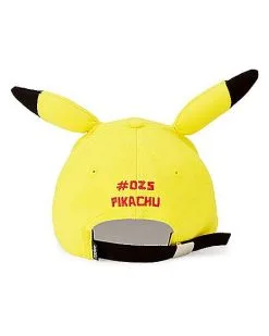 Spirit Halloween 3D Pikachu Ears Dad Hat - Pokemon 13 Spirit Halloween 3D Pikachu Ears Dad Hat - Pokemon -Spirit Halloween Boutique 03718335 c