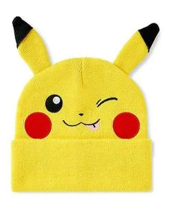Spirit Halloween 3D Pikachu Cuff Beanie Hat - Pokemon