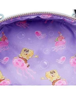 Spirit Halloween Loungefly Pastel Jellyfish Mini Backpack - SpongeBob SquarePants -Spirit Halloween Boutique 03915261 d