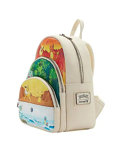 Spirit Halloween Loungefly Elements Pokemon Mini Backpack 4 Spirit Halloween Loungefly Elements Pokemon Mini Backpack - Image 2