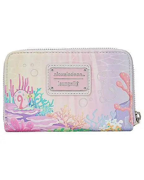 Spirit Halloween Loungefly Pastel Jellyfish Zip Wallet - SpongeBob SquarePants 3 Spirit Halloween Loungefly Pastel Jellyfish Zip Wallet - SpongeBob SquarePants