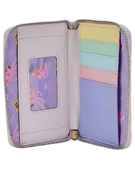 Spirit Halloween Loungefly Pastel Jellyfish Zip Wallet - SpongeBob SquarePants 6 Spirit Halloween Loungefly Pastel Jellyfish Zip Wallet - SpongeBob SquarePants - Image 4