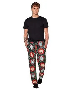 Spirit Halloween Rick And Morty Lounge Pants -Spirit Halloween Boutique 04176962 c