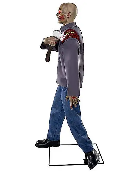 Spirit Halloween 5.4 Ft Gerry Animatronic 6 Spirit Halloween 5.4 Ft Gerry Animatronic - Image 4