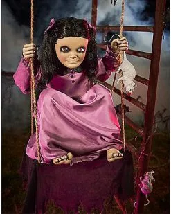 Spirit Halloween 6 Ft Rat Girl Animatronic