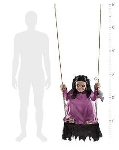 Spirit Halloween 6 Ft Rat Girl Animatronic -Spirit Halloween Boutique 07642127 i
